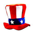 Top Hat 2026 World Cup Flag Hat Fan Gear Velvet Tall Hat Football-Shaped Fedoras Cheer Accessories Carnival Celebration Gift Hat