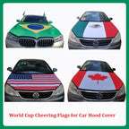 2026 US CA and MX World Cup Cheering Flags for Car Hood Cover Fuel Tank Covers Universal Fit Protection for Cars World Cup Flags