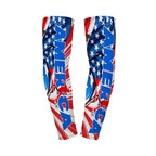 2set Breathable Ice Silk Arm Sleeves 2026 World Football Cup National Flag Arm Sleeves for Fan Support Sun Protection Arm Sleeve