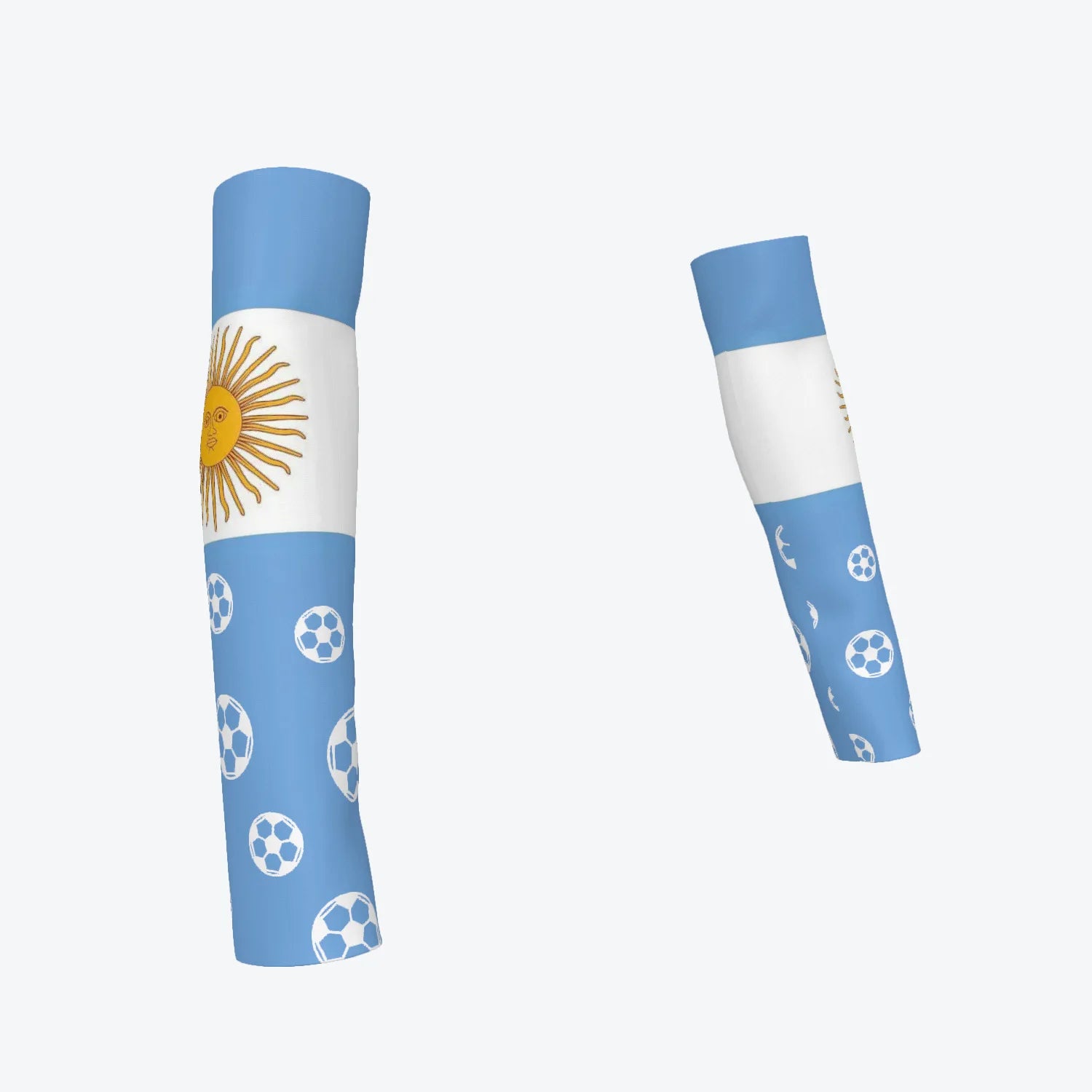 2set Breathable Ice Silk Arm Sleeves 2026 World Football Cup National Flag Arm Sleeves for Fan Support Sun Protection Arm Sleeve
